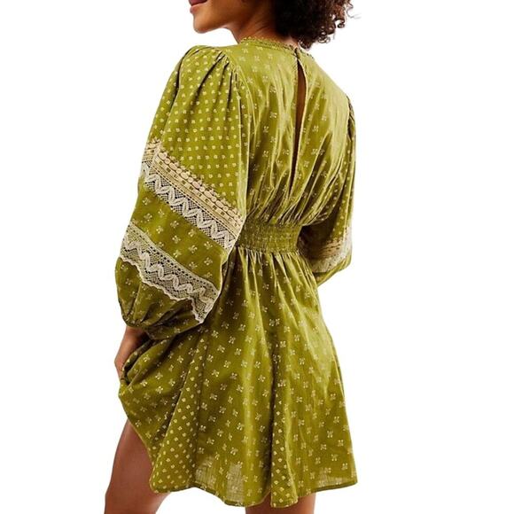 Free People / Southwest Mini Dress / Boho Pattern Tunic Top - Picture 2 of 5